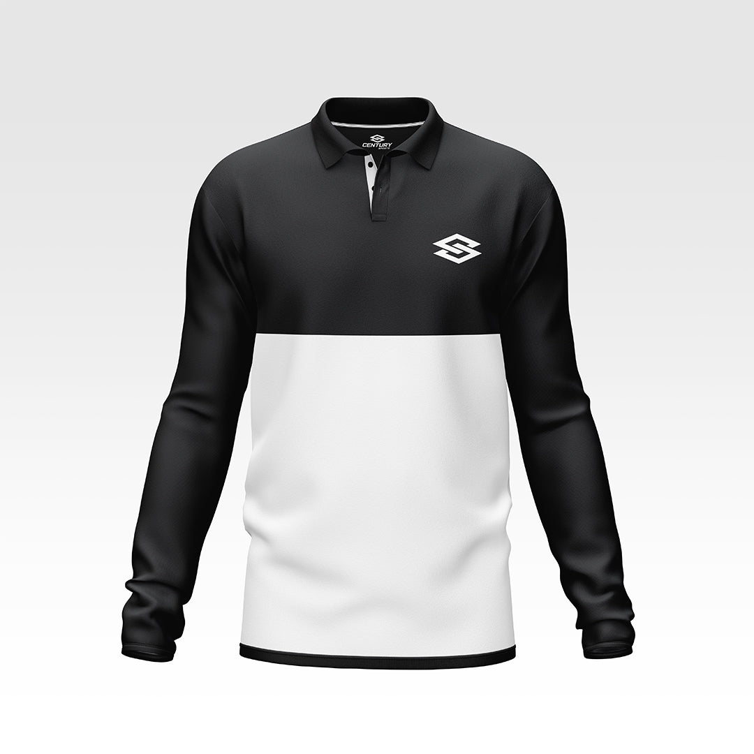 Long Sleeve Polo Shirt - Century Sports - #tag1#