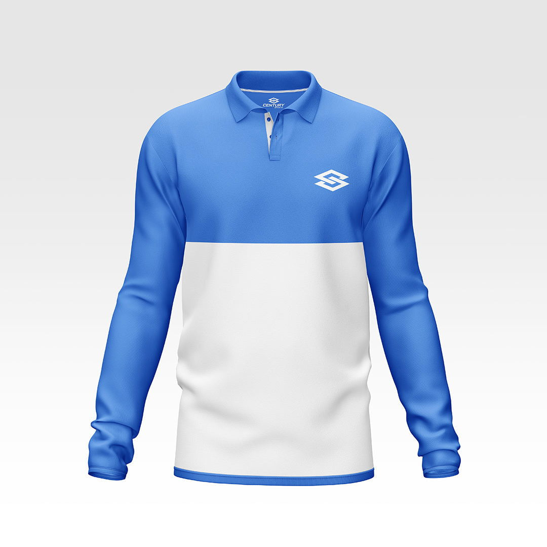 Long Sleeve Polo Shirt - Century Sports - #tag1#