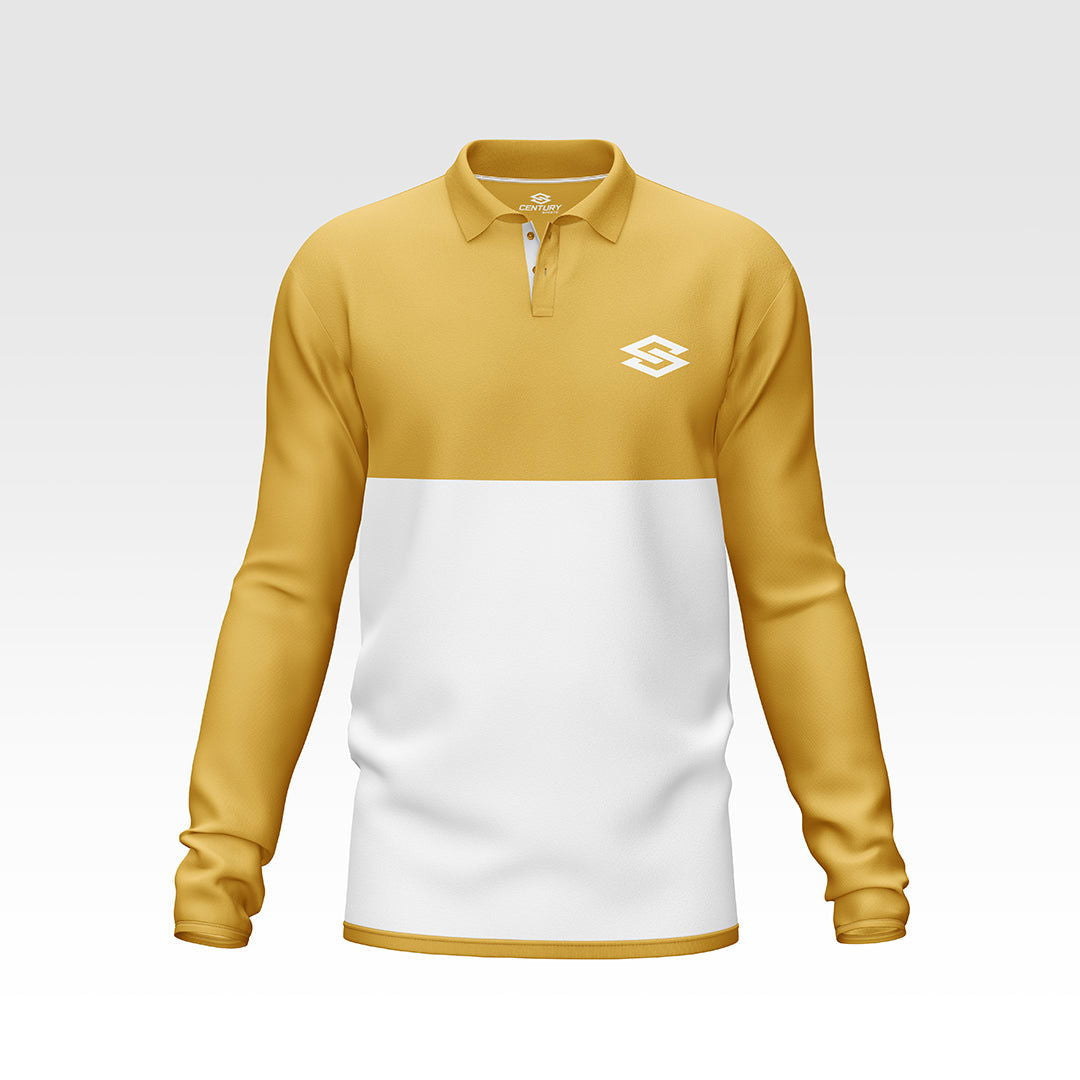 Long Sleeve Polo Shirt - Century Sports - #tag1#