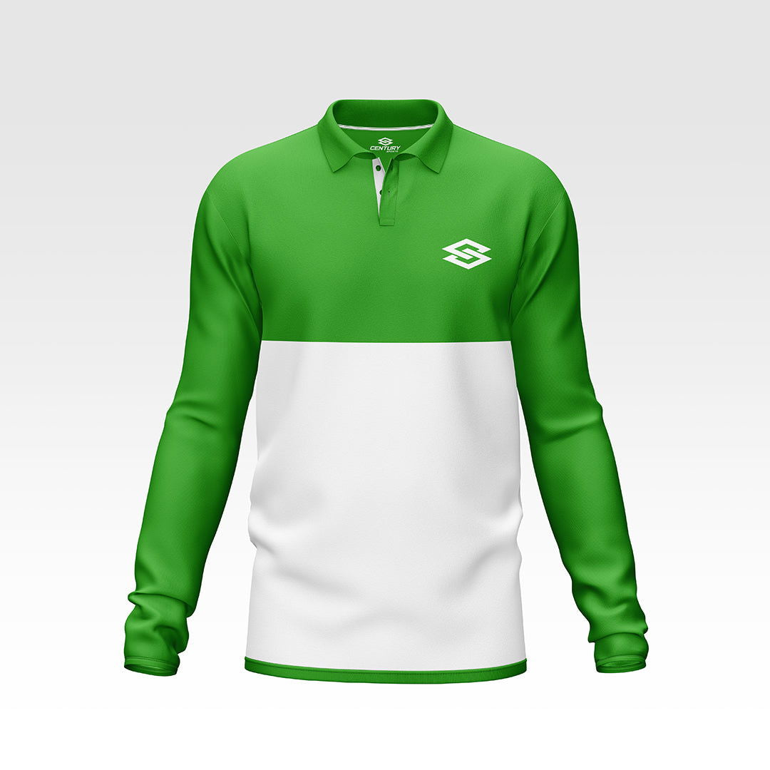 Long Sleeve Polo Shirt - Century Sports - #tag1#