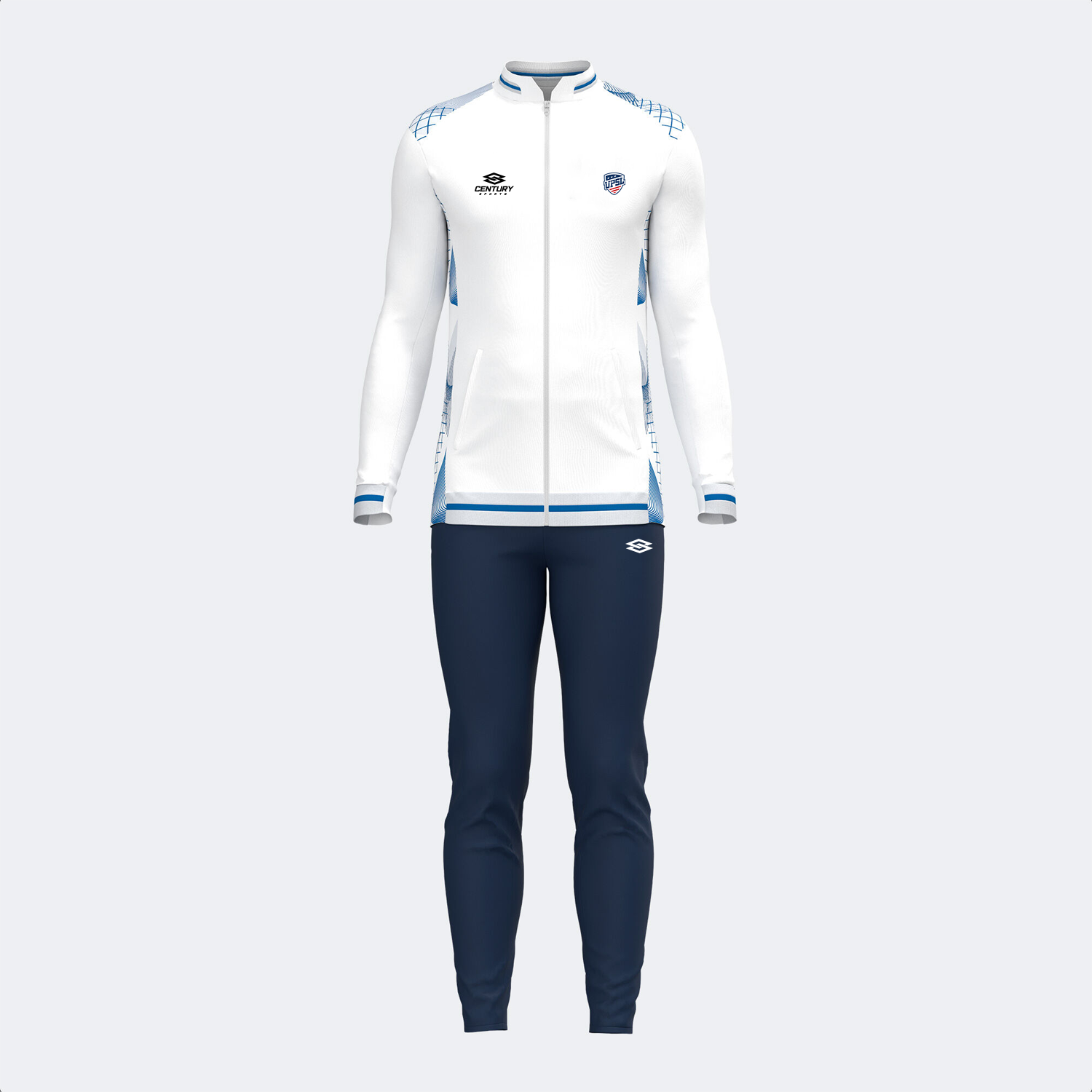 Warm-up tracksuit Italian Tennis and Padel Federation 24/25 - Century Sports - #tag1#