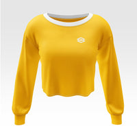 Women's Long Sleeves Crop Top - Century Sports - #tag1#